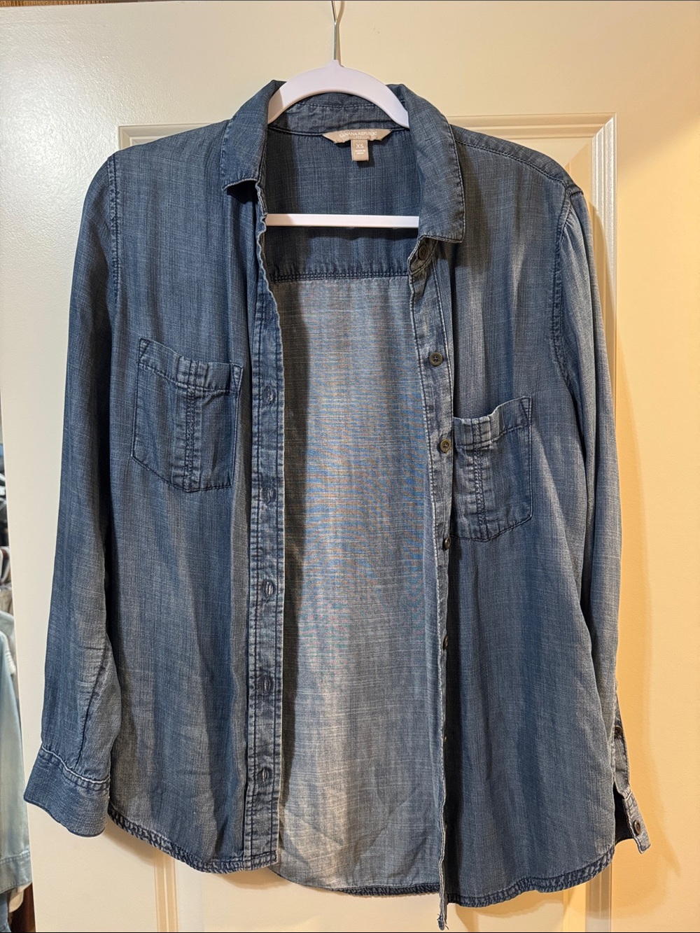 Banana Republic Chambray Button-Down Shirt